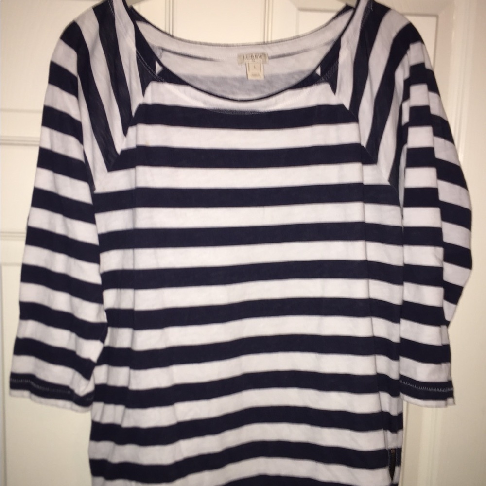 J. Crew 3/4 Length Blouse